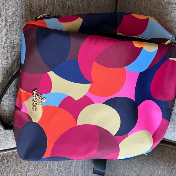 Multicolor POABA Geometric Backpack - Picture 8 of 8